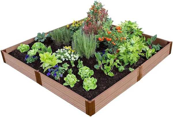 8 ft x 4 ft Composite Raised Garden Bed Frame It All
