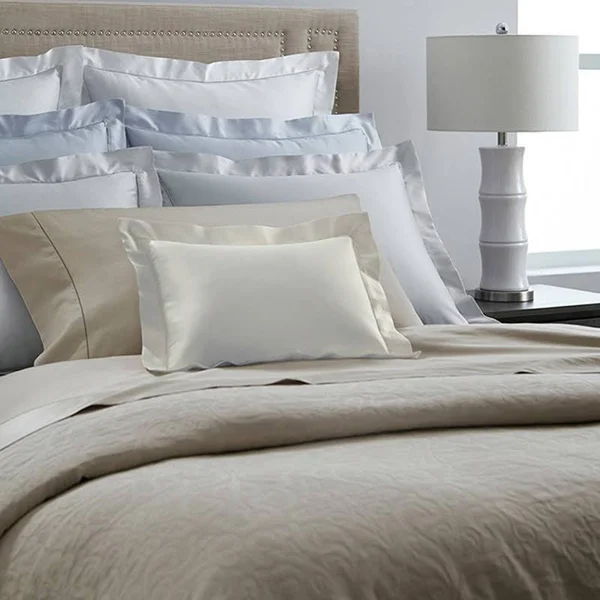 Sferra Lucio Bedding - Standard Sham - Tin