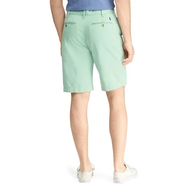 Polo Ralph Lauren Cotton Twill Chino Shorts, Green, UK 32