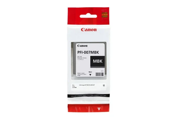 Canon PFI-007MBK Matte Black Ink Tank (90ml)