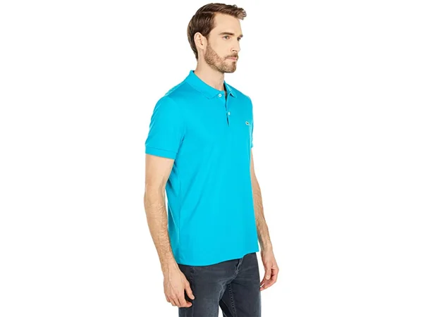 Lacoste Men's Regular Fit Pima Cotton Polo Shirt - Reef