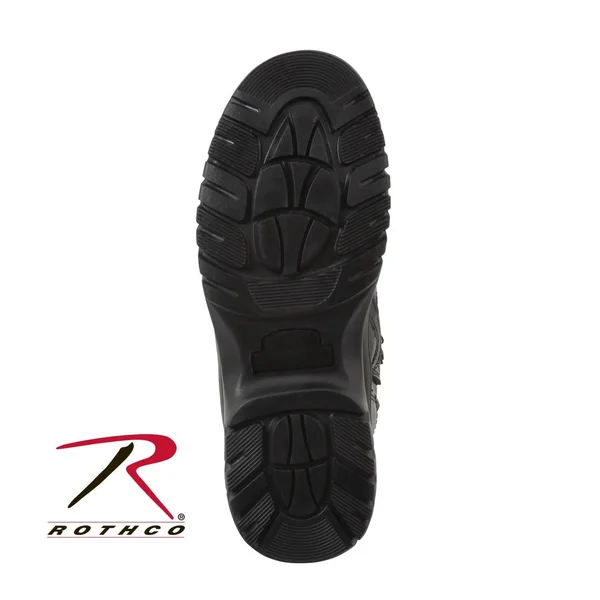 Rothco Forced Entry 8x22 Tactical Boot with Side Zipper 9, Black