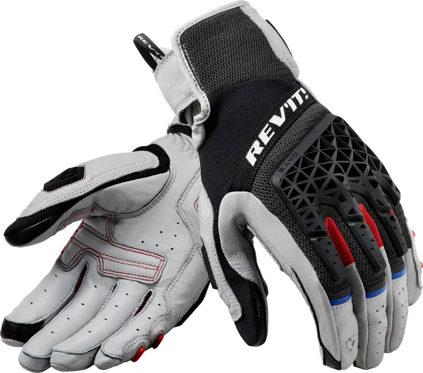 Revit Sand 4 Gloves Light Grey-Black M