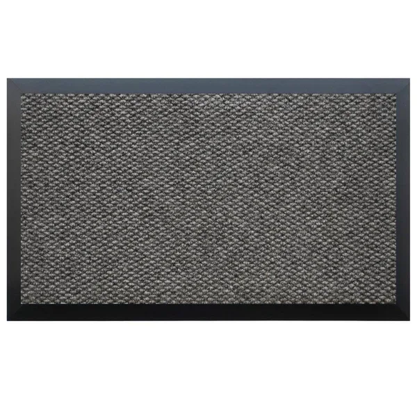 Momentum Mats Teton Dark Grey/ Black Entry Mat, Dark Grey .50 in. H x 36 in. W x 96 in. L