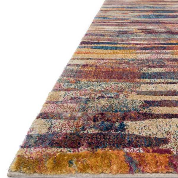 Loloi Dreamscape DM-03 7&10x22 x 11& Raspberry, Multi Rug