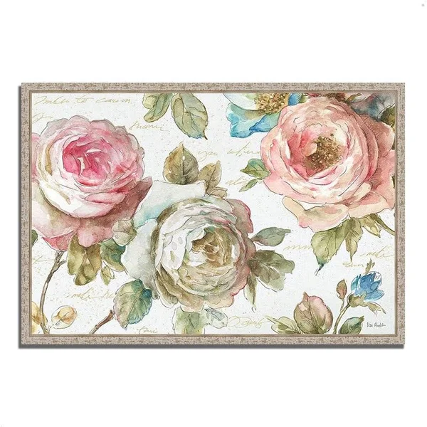 Tangletown Fine Art 26x22 x 38x22 Poeme D Amour II by Lisa Audit Fine Art Giclee Print