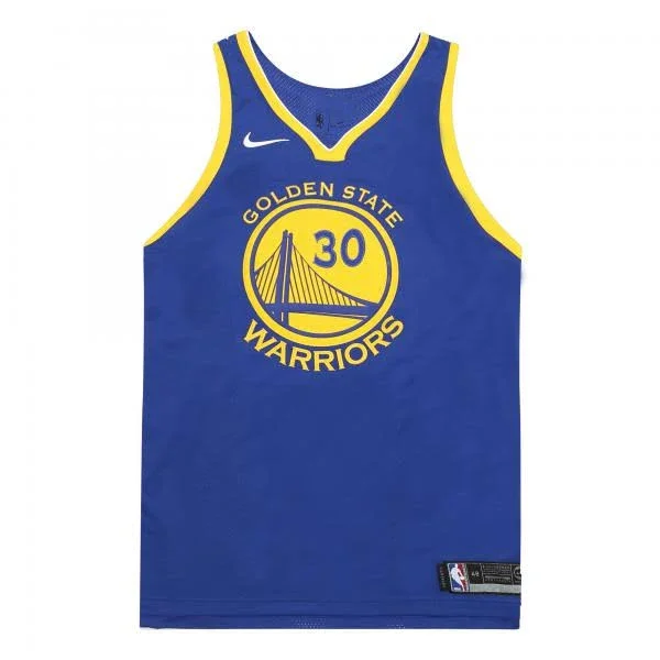 Nike Stephen Curry Golden State Warriors Royal Authentic Jersey - Icon Edition