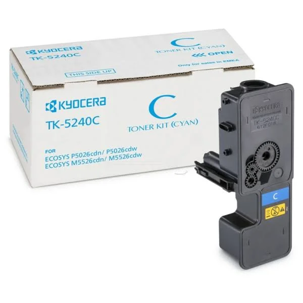 Kyocera Cyan Toner 3K TK-5240C