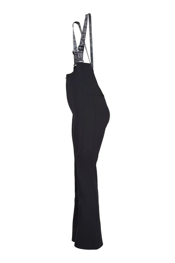 Spyder Strutt Softshell Bib Pant - Women's Black, 10