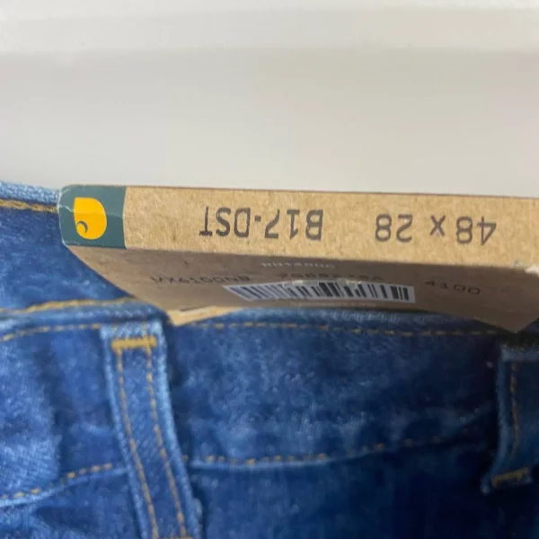 Carhartt Relaxed Fit Tapered Leg Jean (Darkstone) Men's Jeans