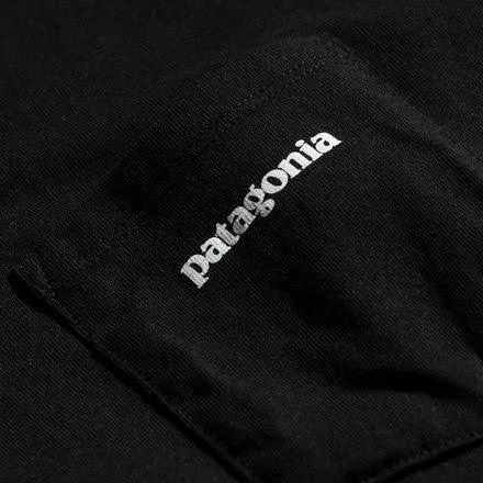 Patagonia P-6 Logo Pocket Responsibili-T-Shirt - Men's Black - Xs