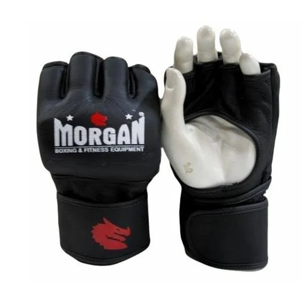 Morgan V2 Elite Leather MMA Gloves [Medium]