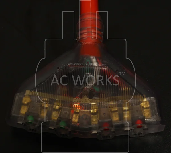 AC Works L1430F520-025 25ft 10/4 Stow 30 Amp 125/250-Volt 4-prong L14-30P Generator Plug to (4) 15/20 Amp Household Connector Ge
