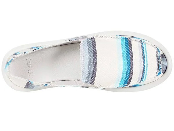 Sanuk Women's Donna Blanket - Blue Saddle Blanket - 9