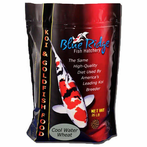 Blue Ridge Cool Water Wheat Germ Koi and Goldfish Food 25 lbs