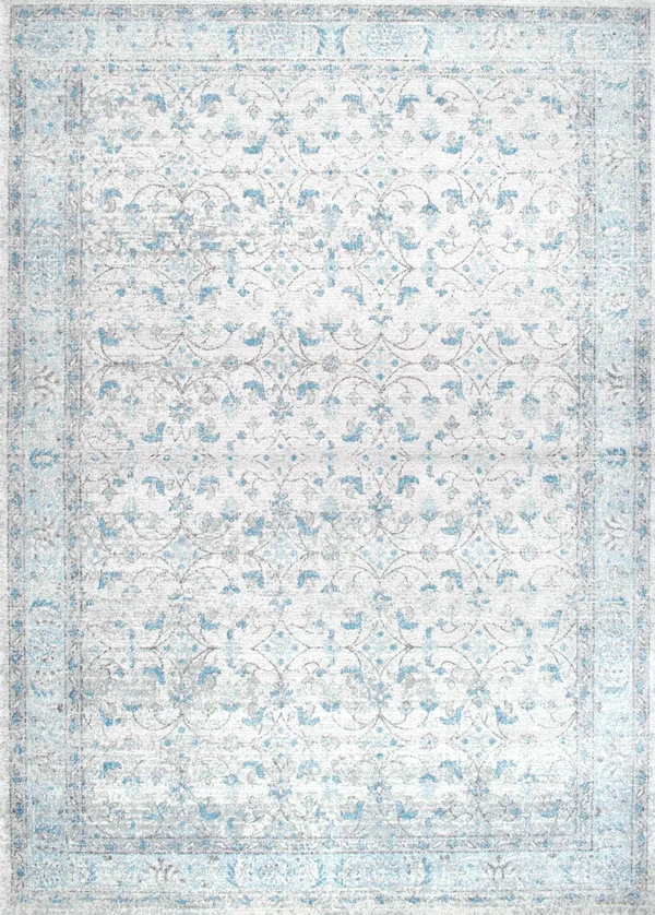 nuLOOM Vintage Rio Area Rug, 6& 7x22 x 9&, Aqua