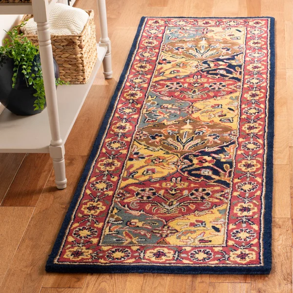 Safavieh Heritage HG510A Area Rug - Multi/Navy - Size: 6 x 9 ft.