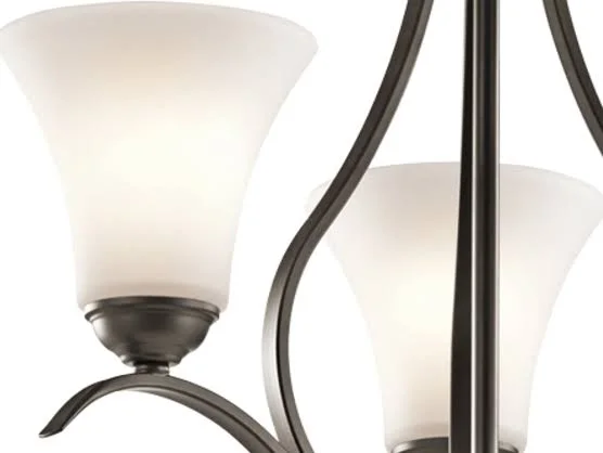 Kichler 43503OZ Keiran 3 Light Chandelier Olde Bronze