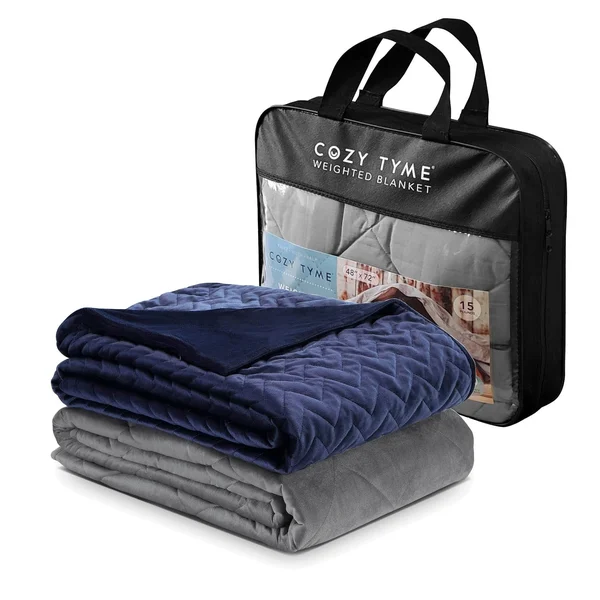 Sabra Weighted Blanket with Quilted Cover - 72x22x80