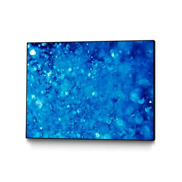 Clicart 24 in. x 18 in. Blue I by Peter Morneau Framed Wall Art - Blue/ Blue