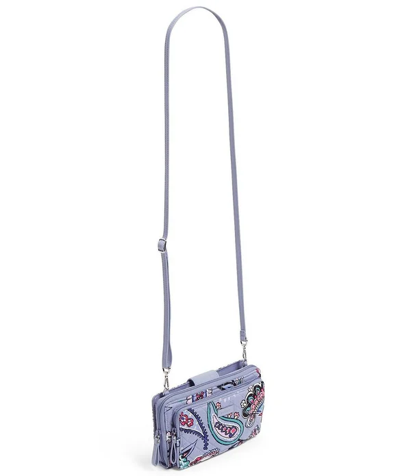Vera Bradley Iconic RFID Deluxe All Together Crossbody Makani Paisley Nwt