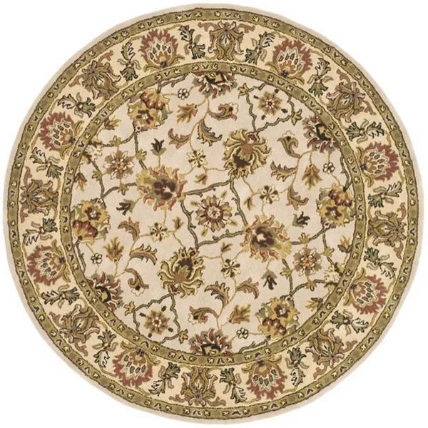 Safavieh Heritage HG452A Ivory - Light Gold 5& x 8& Area Rug