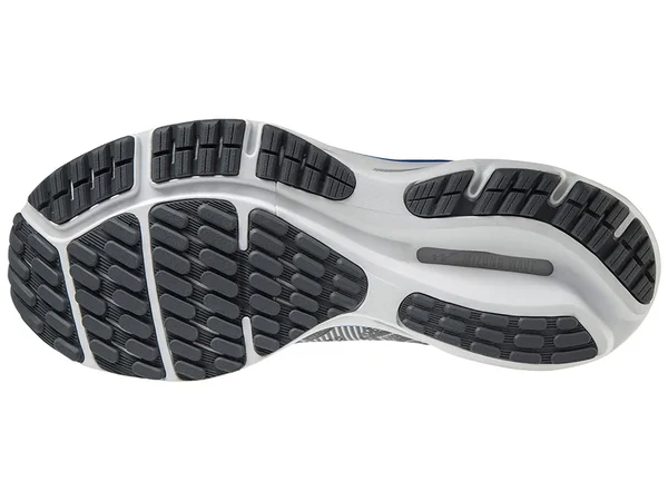 Mizuno Men's Wave Rider 24 Waveknit Nimbus Cloud-Phantom - 12.5