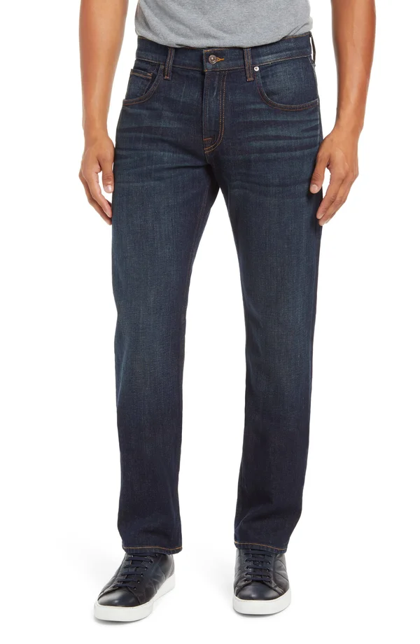 7 for All Mankind Men's The Straight Run Jeans - Runyon - Size 34