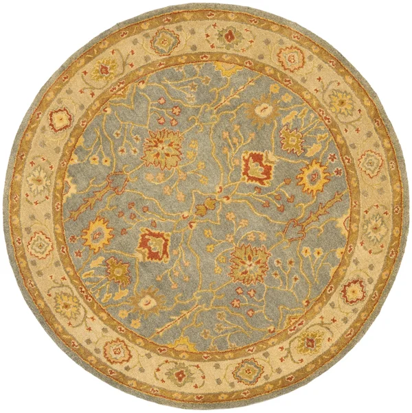 8& x 8& Round Area Rug - Blue, Safavieh