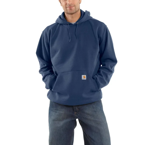 Carhartt Men's New Navy Midweight Hooded Sweatshirt