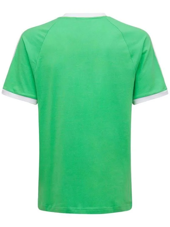 Adidas Originals 3-Stripes Cotton T-Shirt - Green