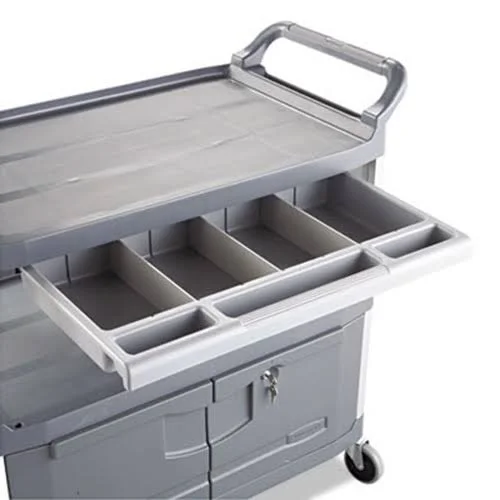 Rubbermaid Utility Cart Replacement Parts Door Kit with Lock