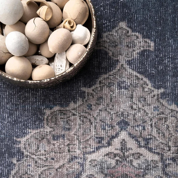 Gracewood Hollow Iragorry Vintage Medallion Area Rug - 7& 6x22 x 9& 10x22