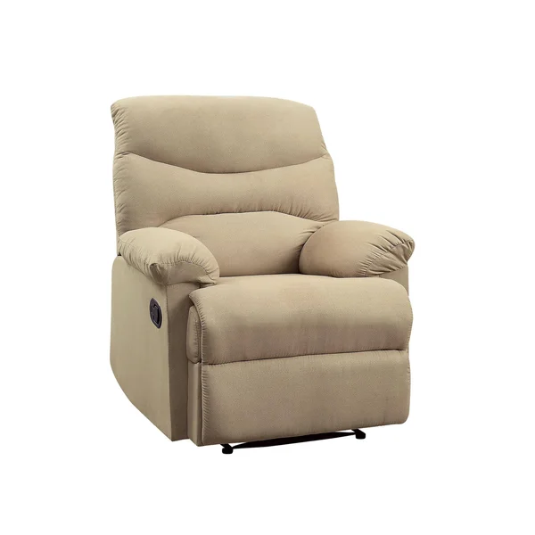 Acme Furniture Arcadia Beige Microfiber Recliner