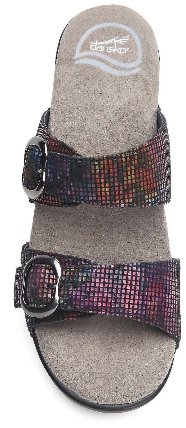 Dansko Women's Sophie Black Stained Glass, 38