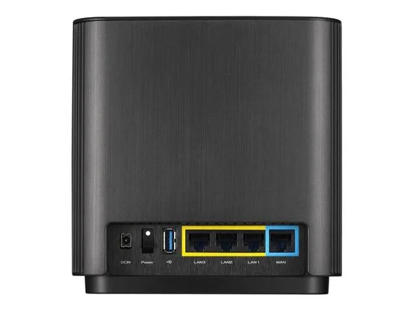 Asus ZenWiFi AC3000 Tri-Band Mesh WiFi System - Whole Home Coverage Up to 5400 sq.ft & 4+ Rooms, AiMesh, Included Lifetime I