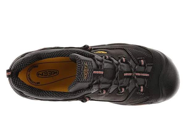 Keen Utility Braddock Low Steel Toe - Men's Black/Bossa Nova