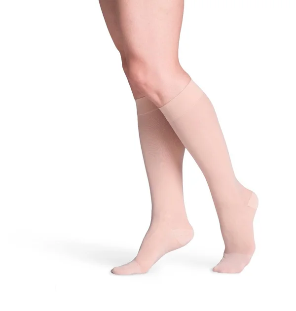 Sigvaris Sheer Women's 20-30 mmHg Knee High - SS, Warm Sand