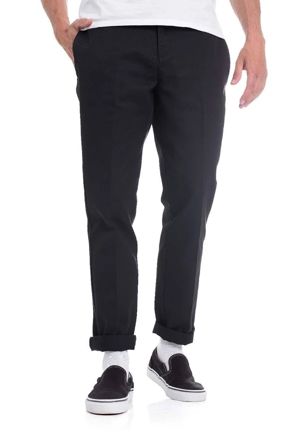 Dickies WP872 Slim Fit Work Pants - Black