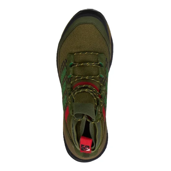 Adidas Terrex Free Hiker Blue Walking Shoes - Red/Brown/Green - 10
