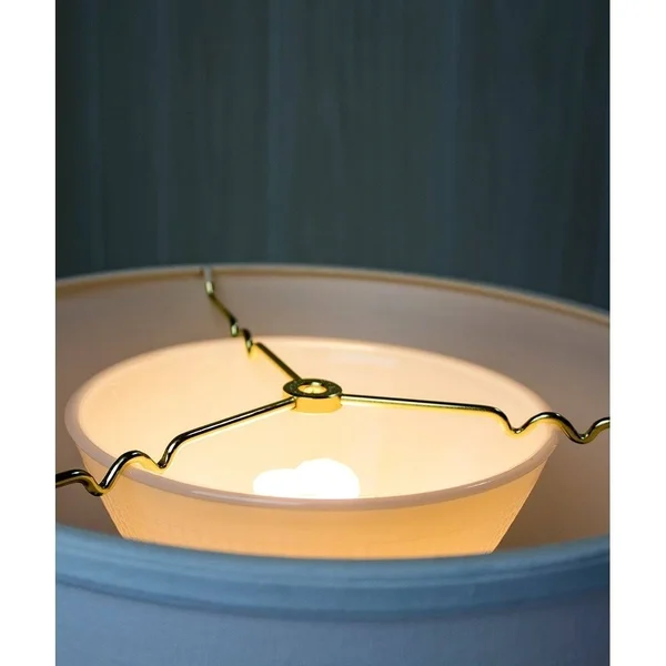 Home Concept 14x22 Linen Drum Lamp Shade