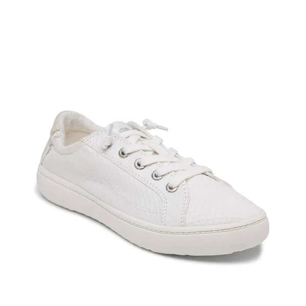 Roxy Crews Court SlipOn Sneaker, Women's, White, Size 11, Slip-Ons, Sneakers, Slip-On