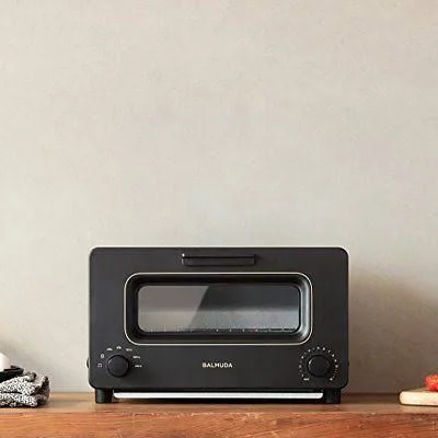 BALMUDA Steam Oven Toaster The Toaster K01E-KG Black Color Japan New
