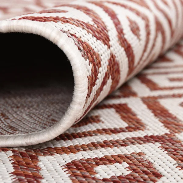 Jill Zarin Outdoor Costa Rica 4& x 6& Area Rug - Terracotta