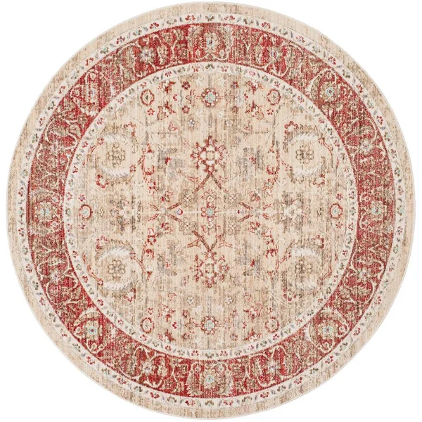 Safavieh Windsor Lucia Framed Floral Rug - Beige