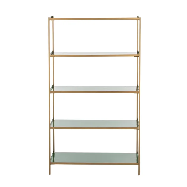 Safavieh Justine 5 Tier Etagere - Green/Brass