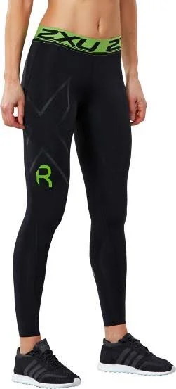 2XU Women's Refresh Recovery Compression Tights Black - S