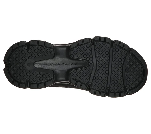 Skechers Men's Relaxed Fit Crossbar Stilholt Hiking Shoe, Black/Black