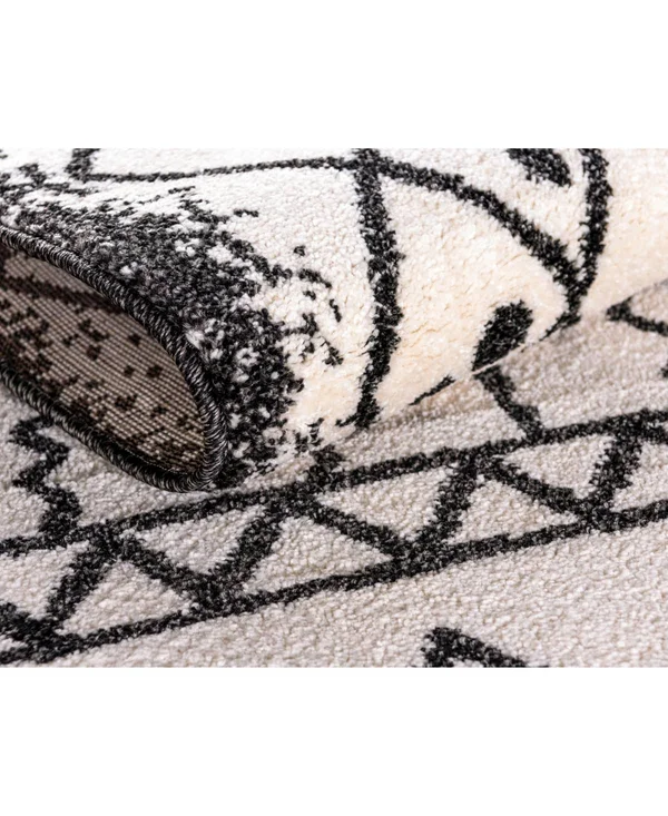 Unique Loom 3140731 8 x 8 ft. Tribal Fez Round Rug Beige