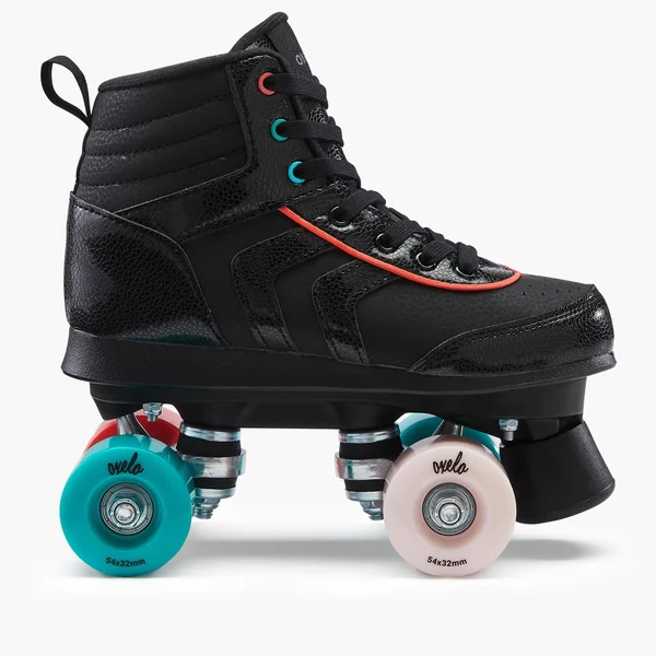 Oxelo Kid's 100, Roller Skates in Black, Size 12.5C
